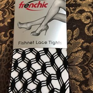 Fishnet lace tights S/M